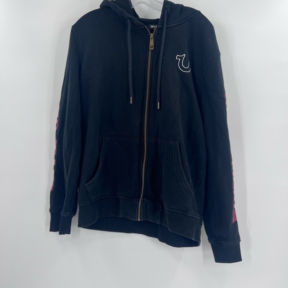 True religion zip up hoodie large - Picture 4 of 8